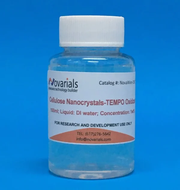 TEMPO Oxidized Cellulose Nanocrystals (TOCNCs) TEMPO Oxidized Cellulose Nanocrystals (TOCNCs)