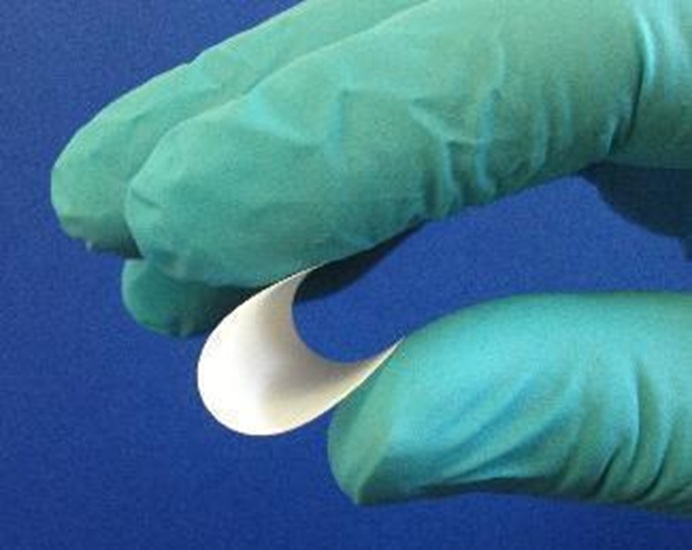 Membrane prepared from titanium oxide nanowire dispersion B
