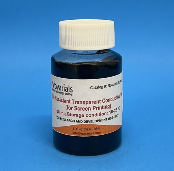 UV-Resistant Transparent Conductive Ink (for Screen Printing)